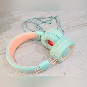 Kids Noot Headphones K11 Foldable Stereo Wired On-Ear Headset Pre-owned No Box